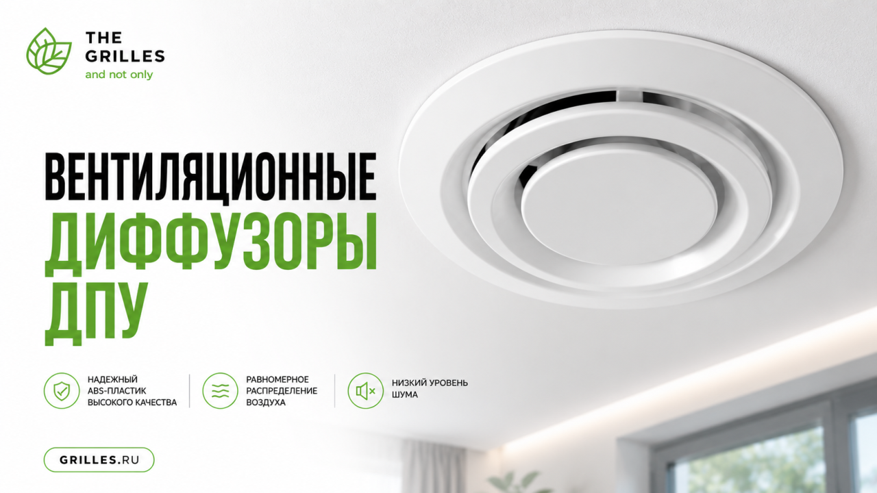 Вентиляционные диффузоры ДПУ